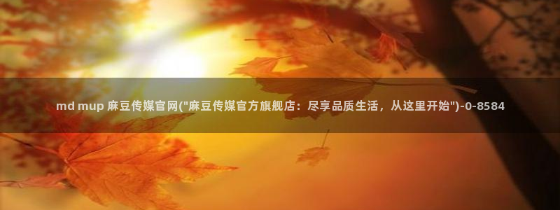 麻豆新片标题